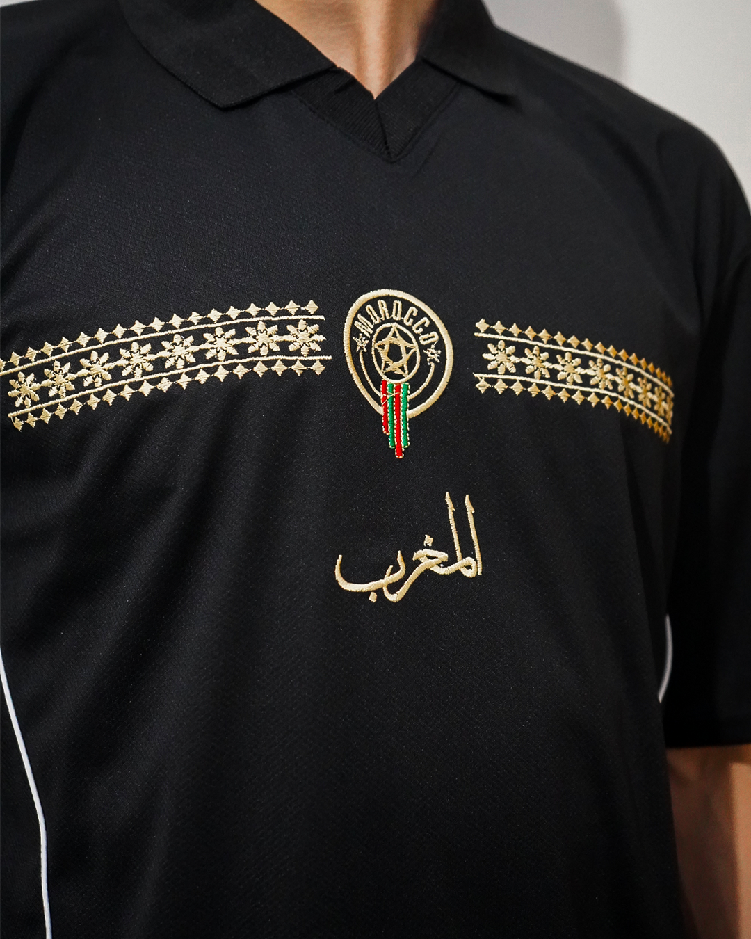 Morocco Jersey – FWC26 Black Gold Edition