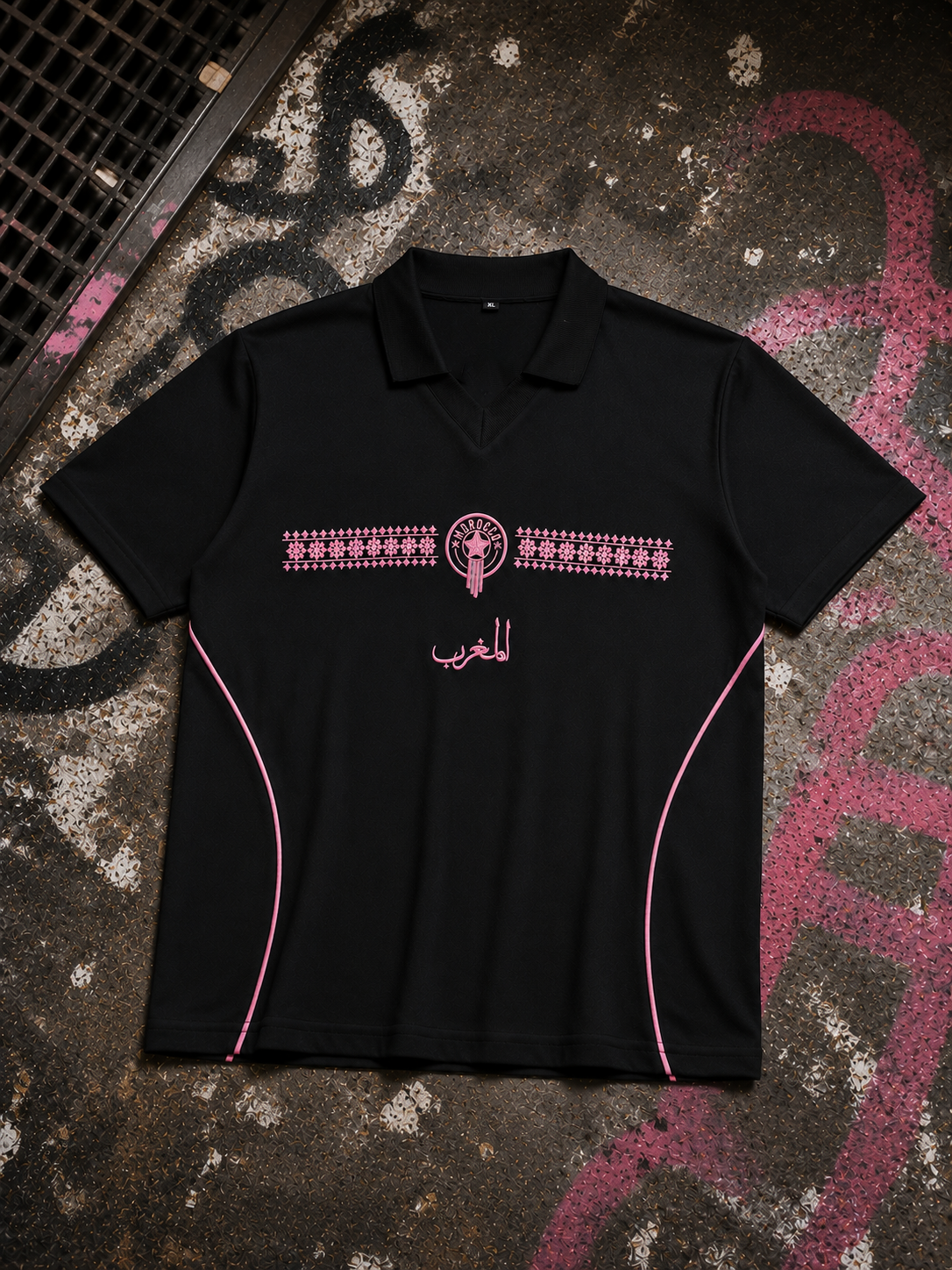 Morocco Jersey – FWC26 Black Pink Edition