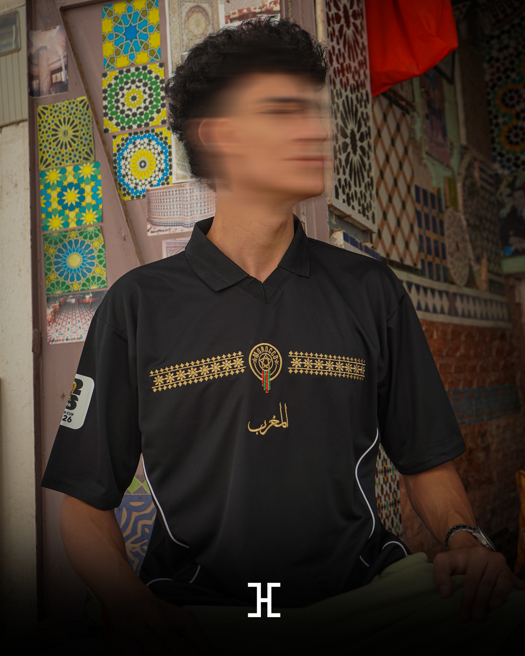 Morocco Jersey – FWC26 Black Gold Edition